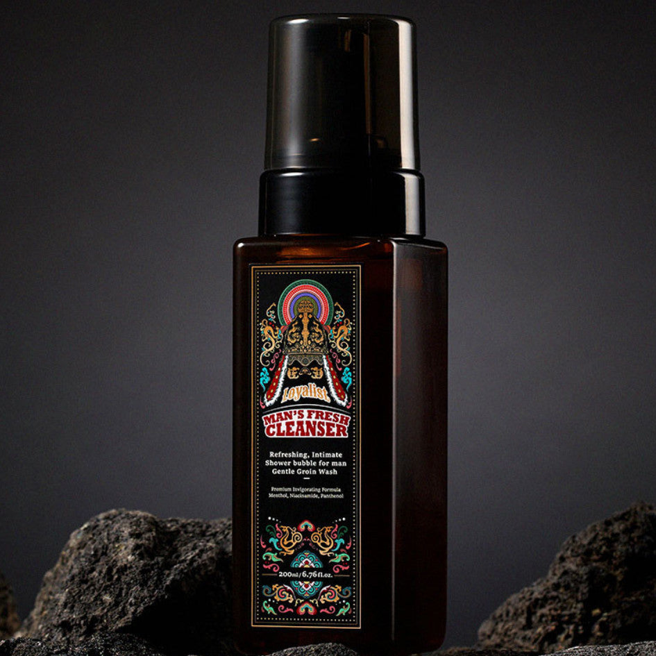 Loyalist Men's Fresh Menthol Cooling Male Genital Cleanser 200ml