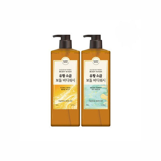 HAPPY BATH Sulfur Salt Bodle Body Wash 600g
