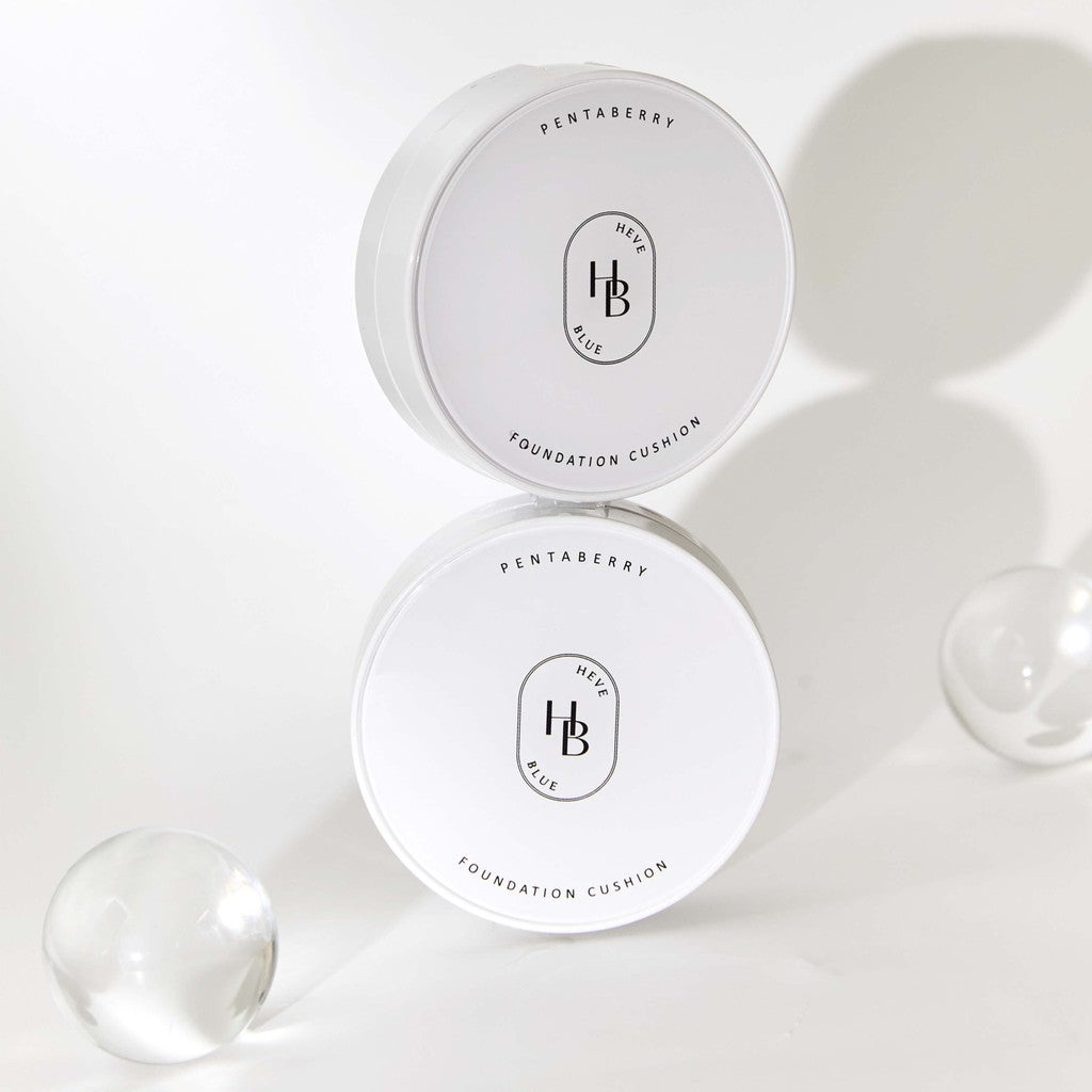 Heveblue Pentaberry Panthenol Repair Glow Foundation Cushion 15g