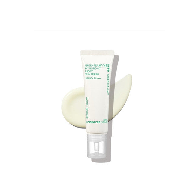 Innisfree Green Tea Hyaluronic Moist Sun Serum SPF50+ PA++++ 50ml
