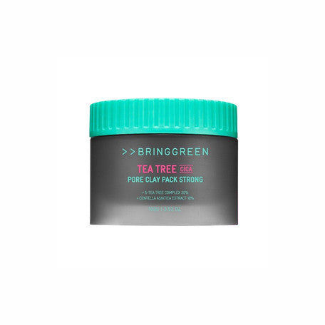 BRING GREEN Tea Tree Cica Pore Clay Pack Strong 100g
