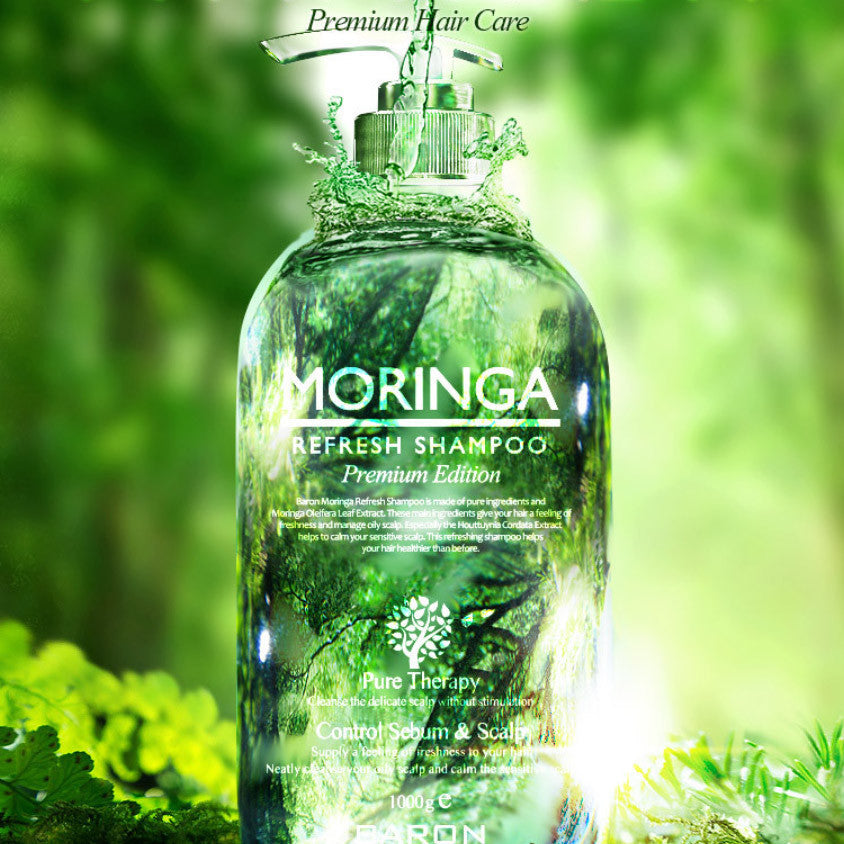 Baron Moringa Refresh Shampoo 500g