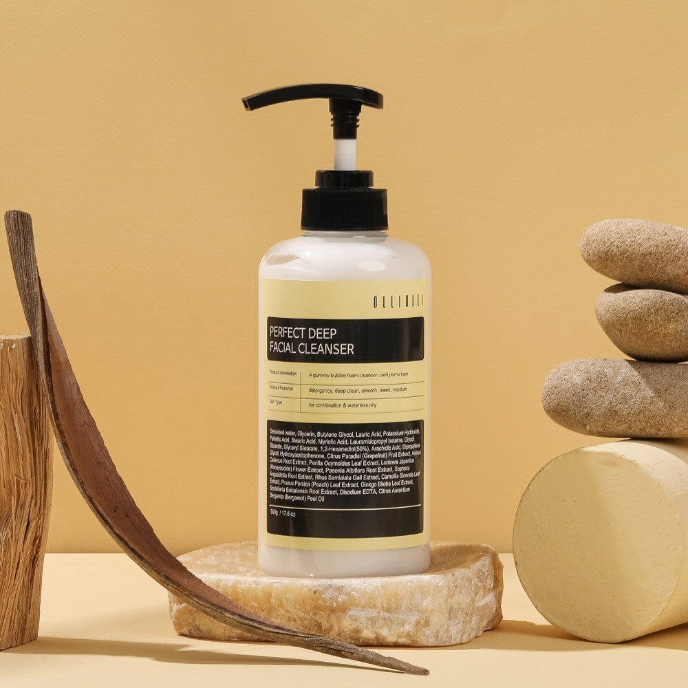Olliolli Perfect Deep Facial Cleanser 500ml