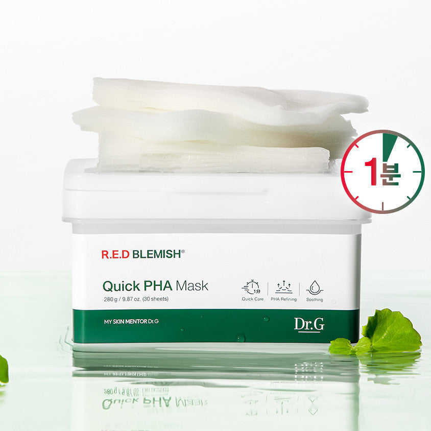 Dr.G R.E.D Blemish Quick PHA Mask 30 sheets 280g
