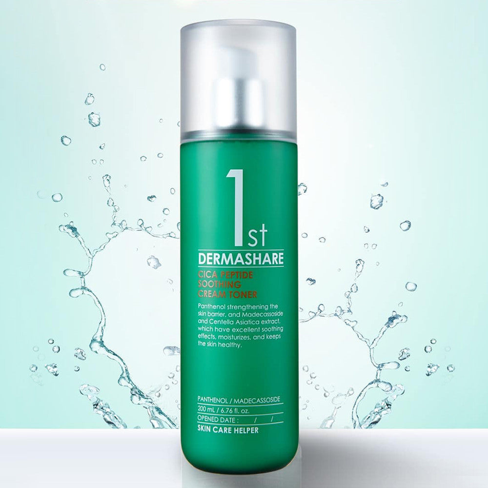 Dermashare First Cica Peptide Soothing Cream Toner 200ml