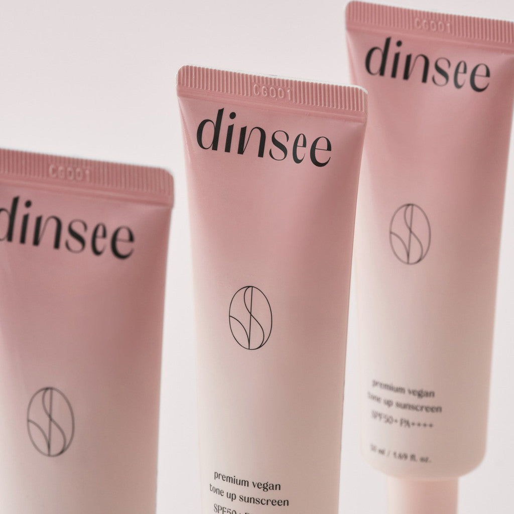 Dinsee Premium Vegan Tone Up Sunscreen SPF50+PA++++ 50ml