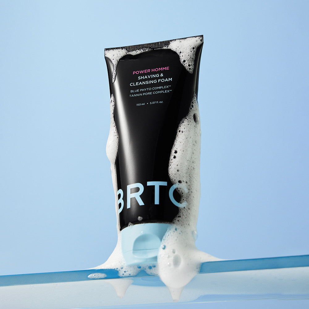 BRTC Power Homme Shaving & Cleansing Foam 150ml