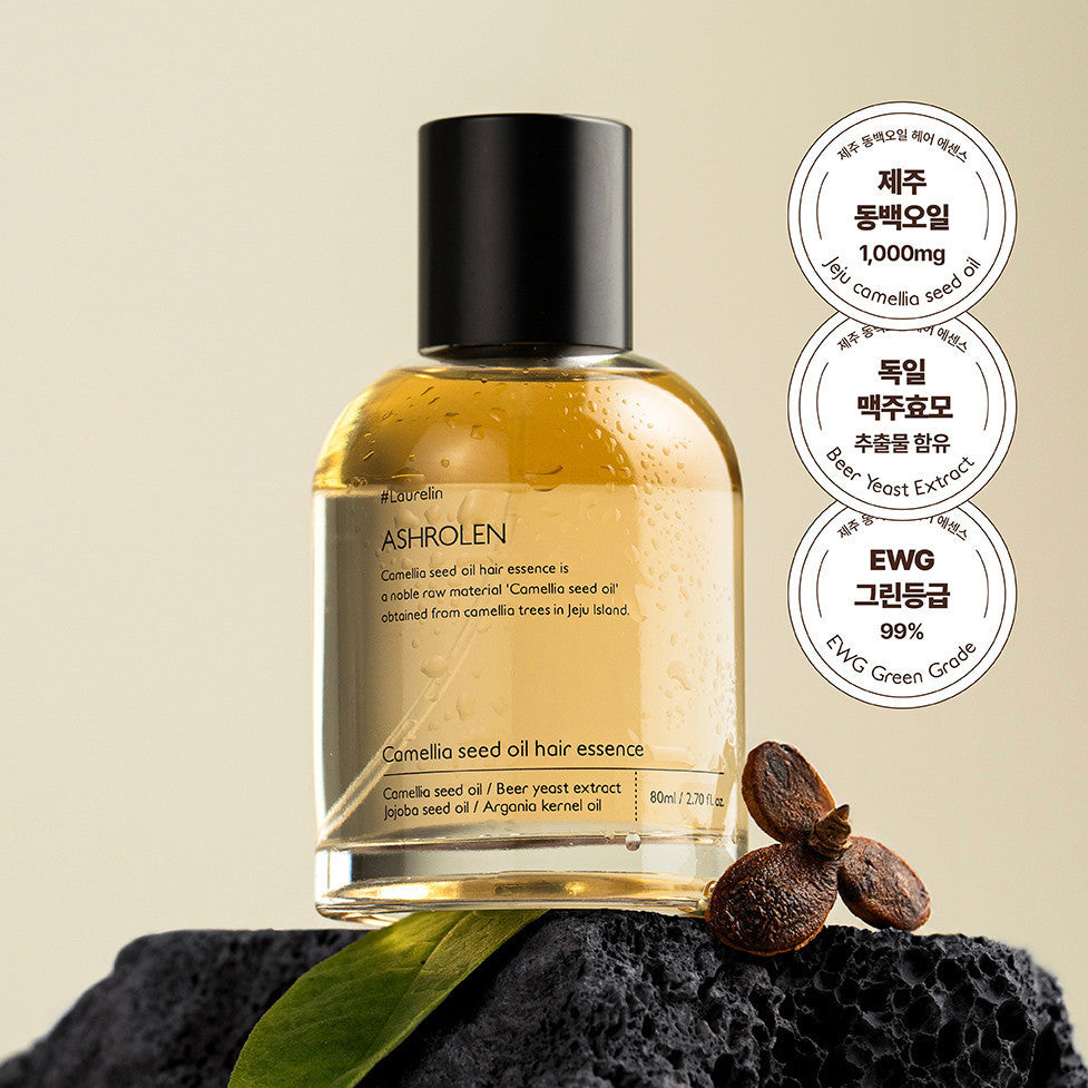 ASHROLEN Camellia Seed Oil Hair Essence 80ml