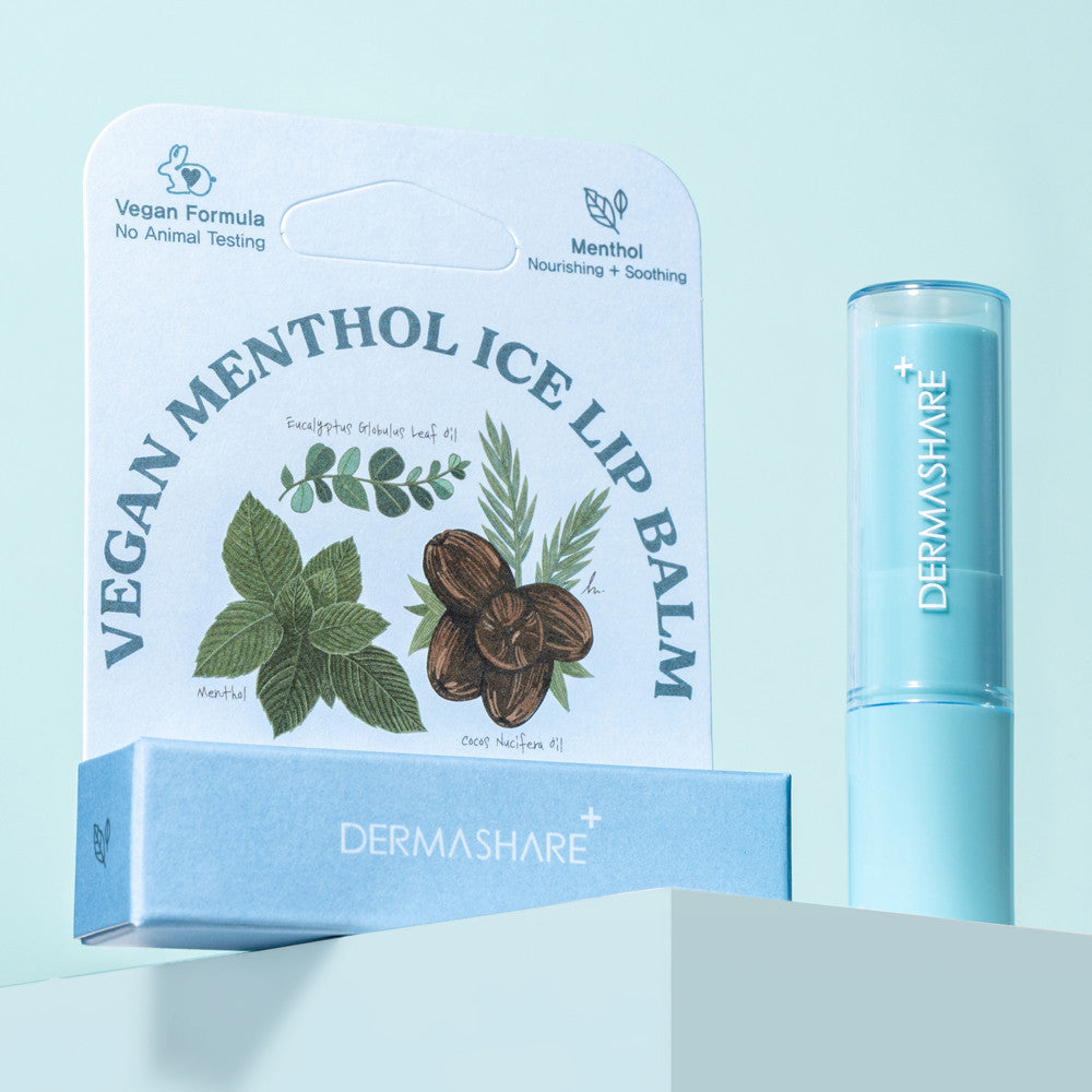 Dermashare Vegan Menthol Ice Lip Balm 3.7g