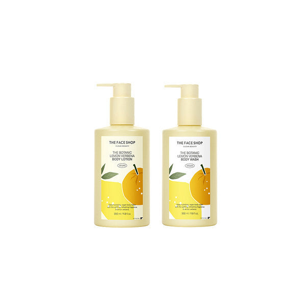 The Face Shop The Botanic Lemon Verbena Body Lotion/Body Wash 350ml