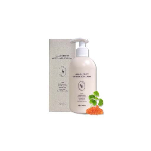 Heveblue Salmon Fruity Centella Body Cream 300g
