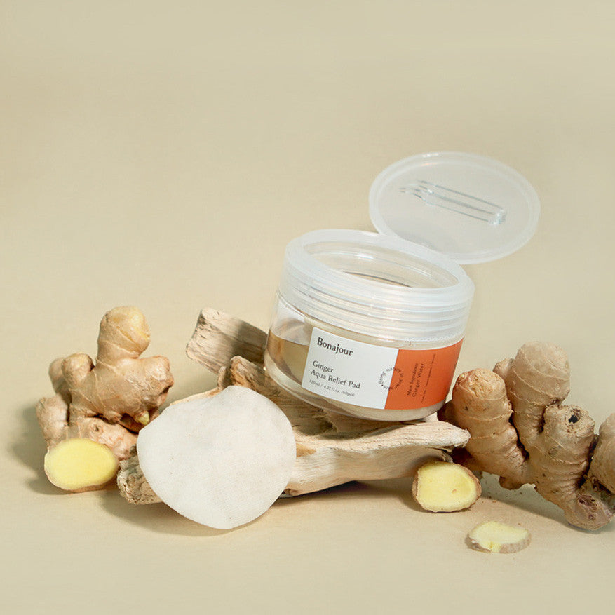 Bonajour Ginger Aqua Relief Pad 60ea/120ml