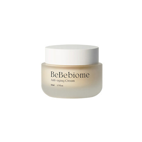 Natural Derma Project Bebebiome Anti-Aging Cream 50ml  Bebebiome Cream that gets younger every day  - Contains metabolites commonly found in baby skin - Contains fermented black gi