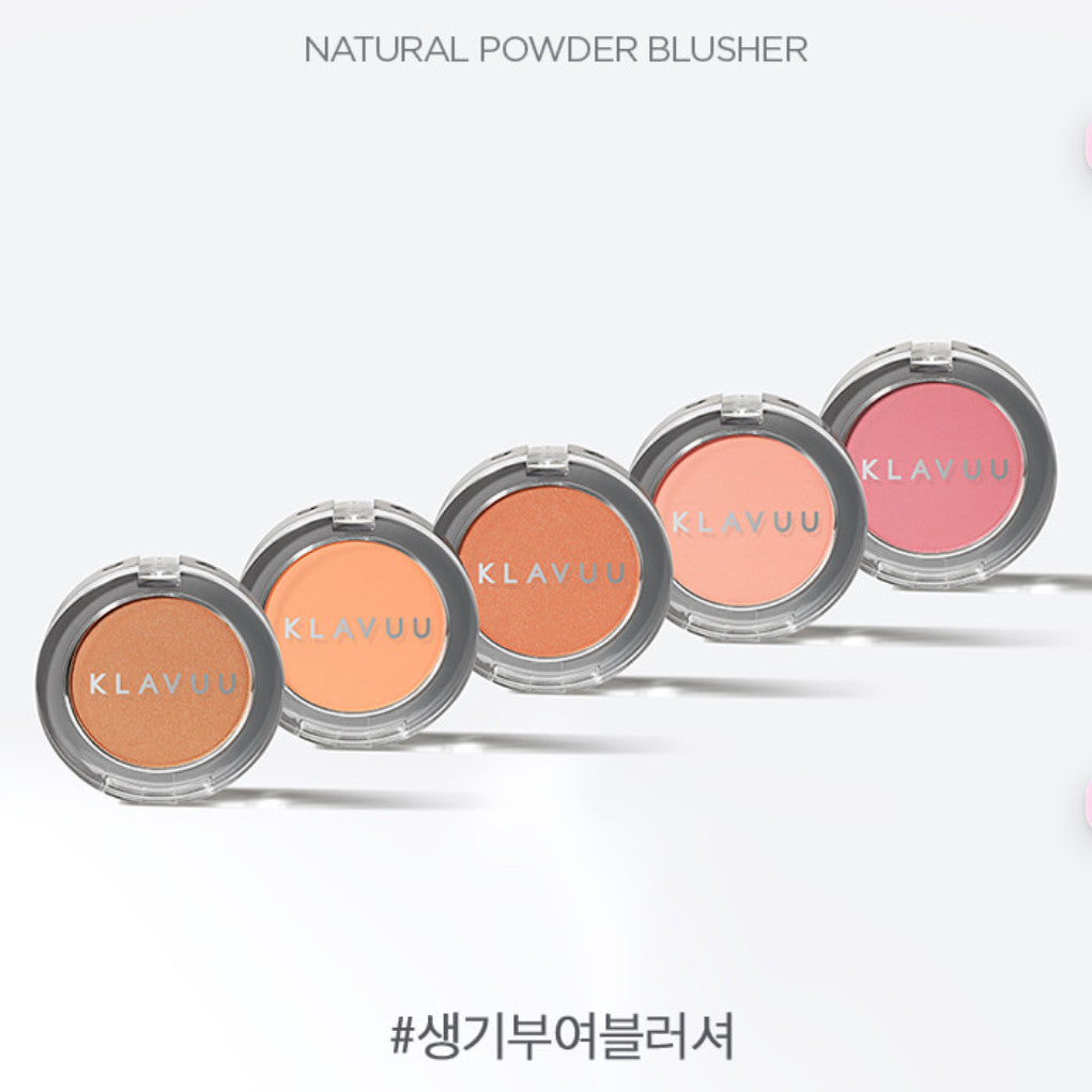 KLAVUU Urban Pearlsation Natural Powder Blusher 5.5g