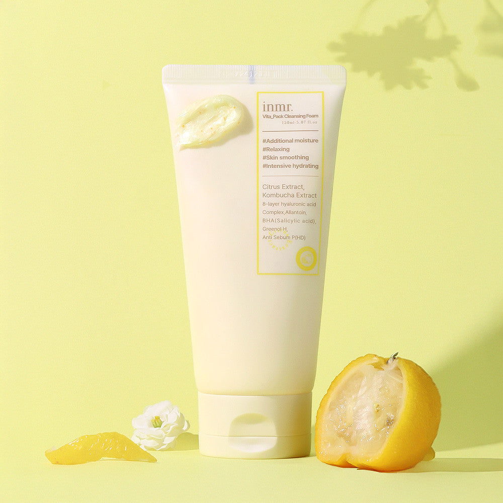 Inmr Citrus Kombucha Pack Cleansing Foam 150ml