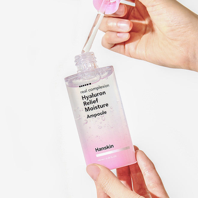 Hanskin Real Complexion Hyaluron Relief Moisture Ampoule 100ml