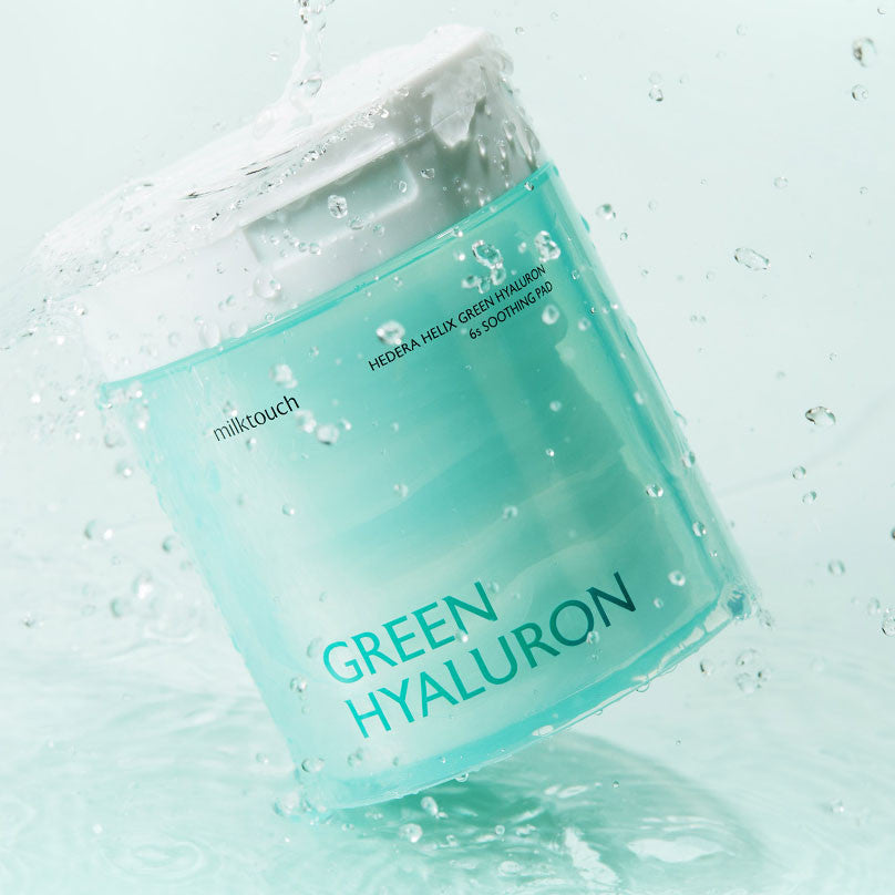 Milktouch Hedera Helix Green Hyaluron 6s Soothing Pad 270g (60ea)