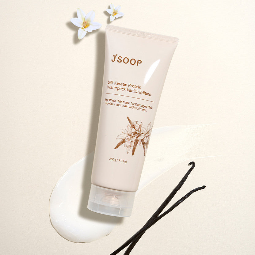 JSOOP Silk Keratin Protein Waterpack Vanilla Edition 200g