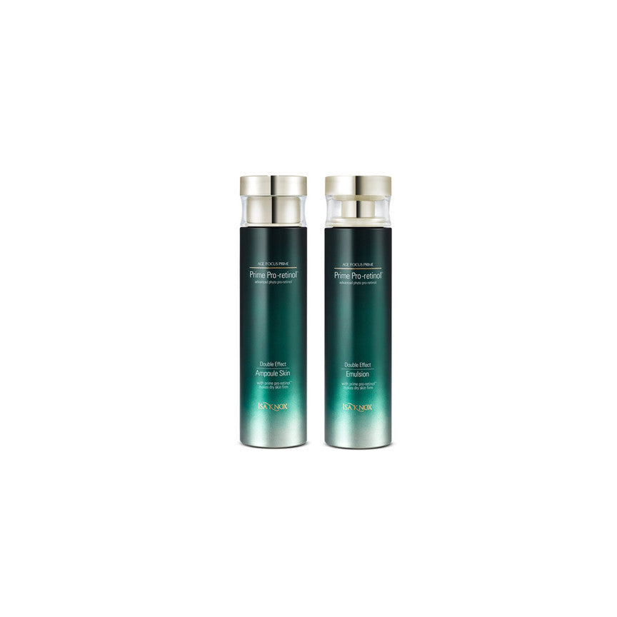 ISA KNOX Age Focus Prime Double Effect Ampoule Skin/Emulsion 160ml