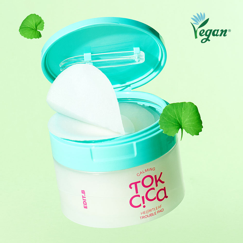 Edit.B Calming Tok Cica Heartleaf Trouble Pad 70ea