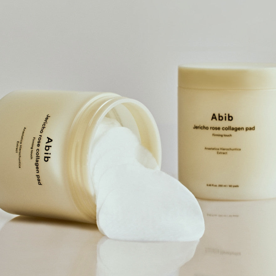 Abib Glutathiosome dark spot pad/Green LHA pore pad/Jericho rose collagen pad 60pads