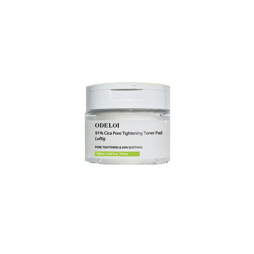 Odeloi 91% Cica Pore Tightening Toner Pad Luftig 70pads