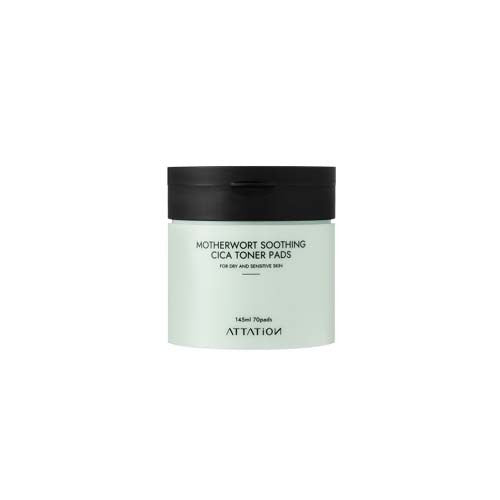 Attation Motherwort Soothing Cica Toner Pads 70ea