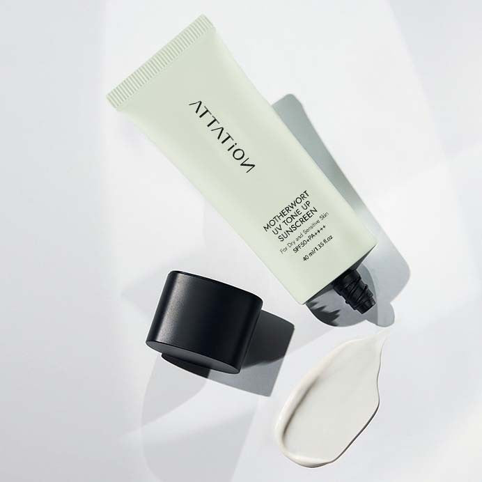 Attation Motherwort UV Tone Up Sunscreen SPF50+/PA++++ 40ml