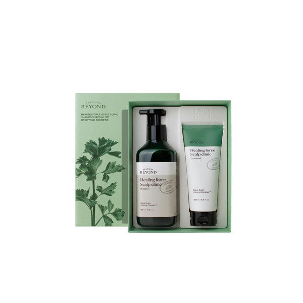 BEYOND Healing Force Scalp Clinic Shampoo & Treatment Set