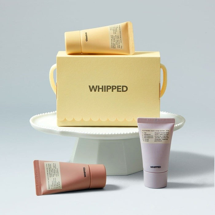 WHIPPED Hand & Body Butter 3 Types Butter Bag