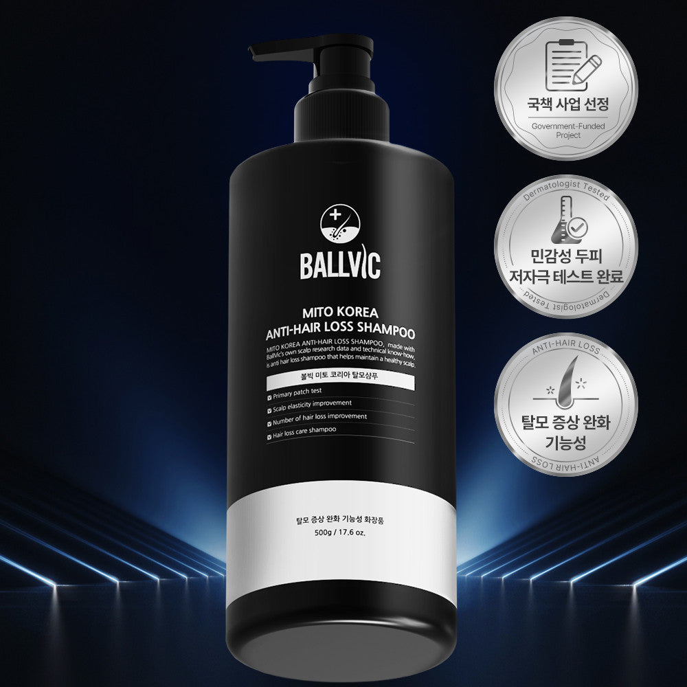 Balllvic Mito Korea Anti-Hair Loss Shampoo 500g