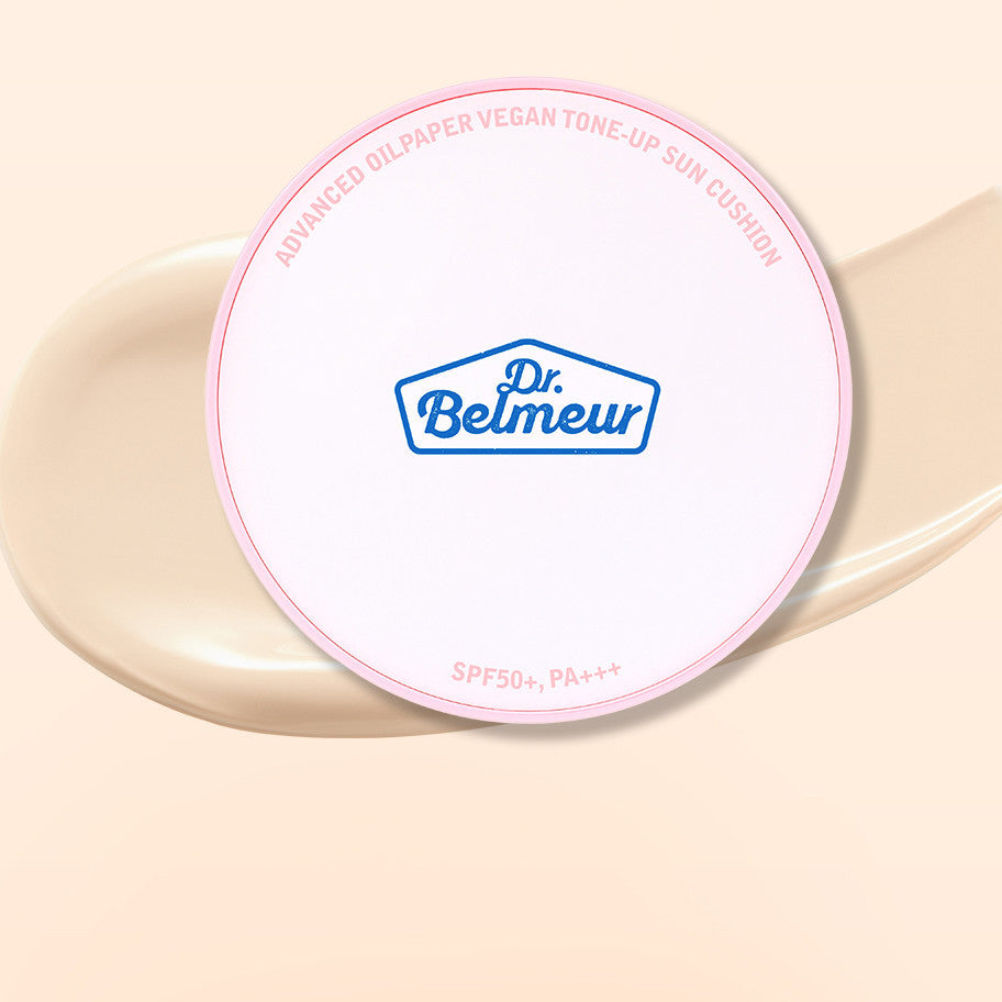 Dr. Belmeur Advanced Oil Paper Vegan Tone-up Sun Cushion 13g