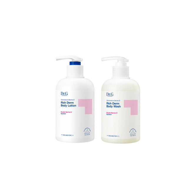 Dr.G Dermoisture Barrier. D Rich Derm Body Lotion/Body Wash 400ml