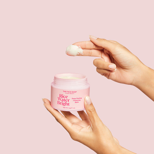 THE FACE SHOP Rice Water Bright Deep Peeling Cleansing Balm 100ml