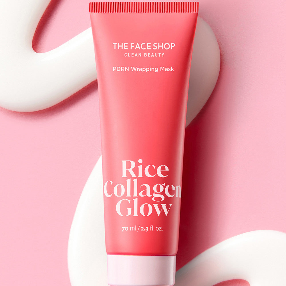 THE FACE SHOP Rice Collagen Glow PDRN Wrapping Mask 70ml