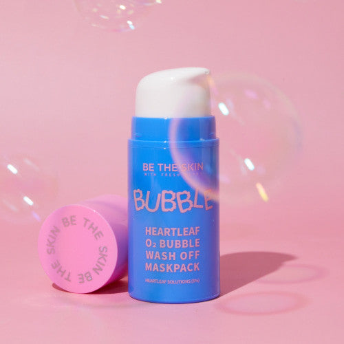 be the skin Heartleaf O2 Bubble Wash Off Mask Pack 50g