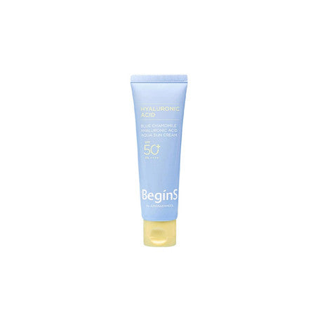 Begins by JUNGSAEMMOOL Blue Chamomile Hyaluronic Acid Aqua Sun Cream 50ml