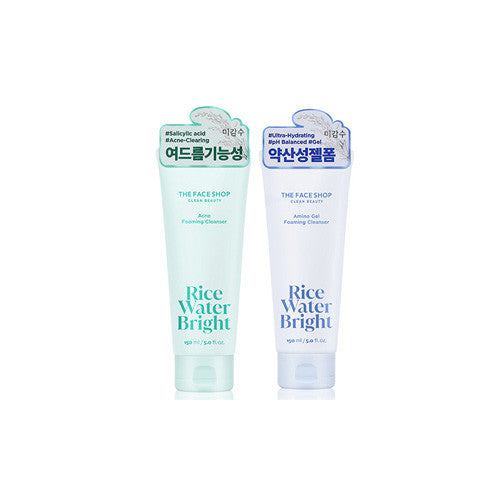 THE FACE SHOP Rice Water Bright Foaming Cleanser 150ml