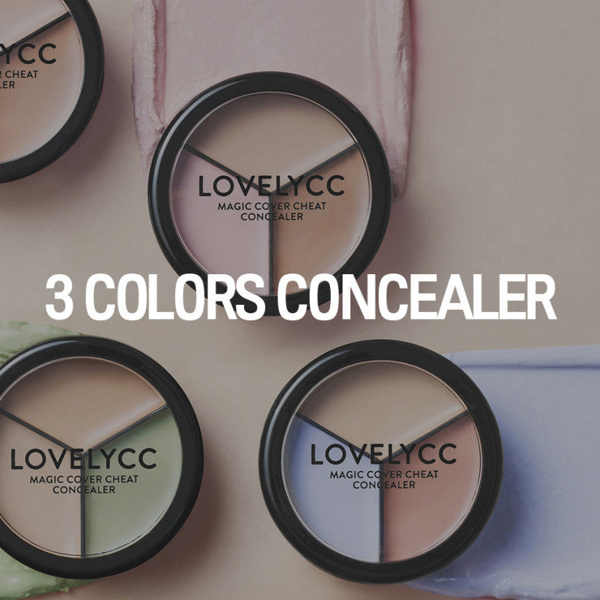 Lovelycc Magic Cover Cheat Concealer Palette 12g
