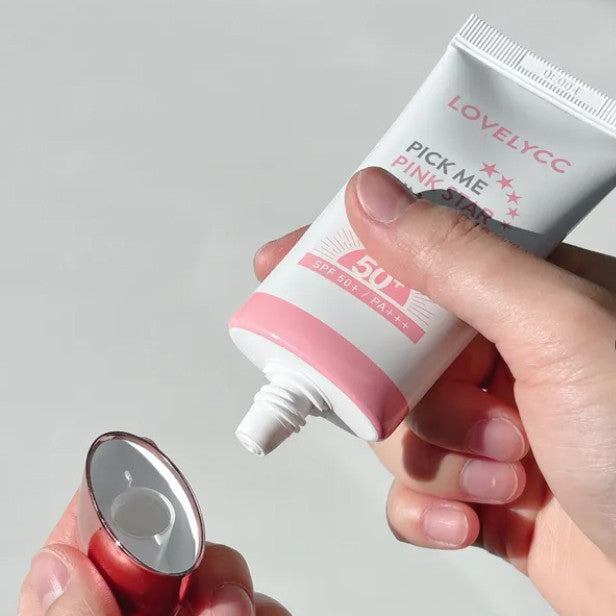 Lovelycc Pick Me Pink Star Sun Cream 50ml