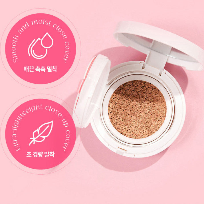 Lovelycc Pink Cover Essence Sun Cushion 15g