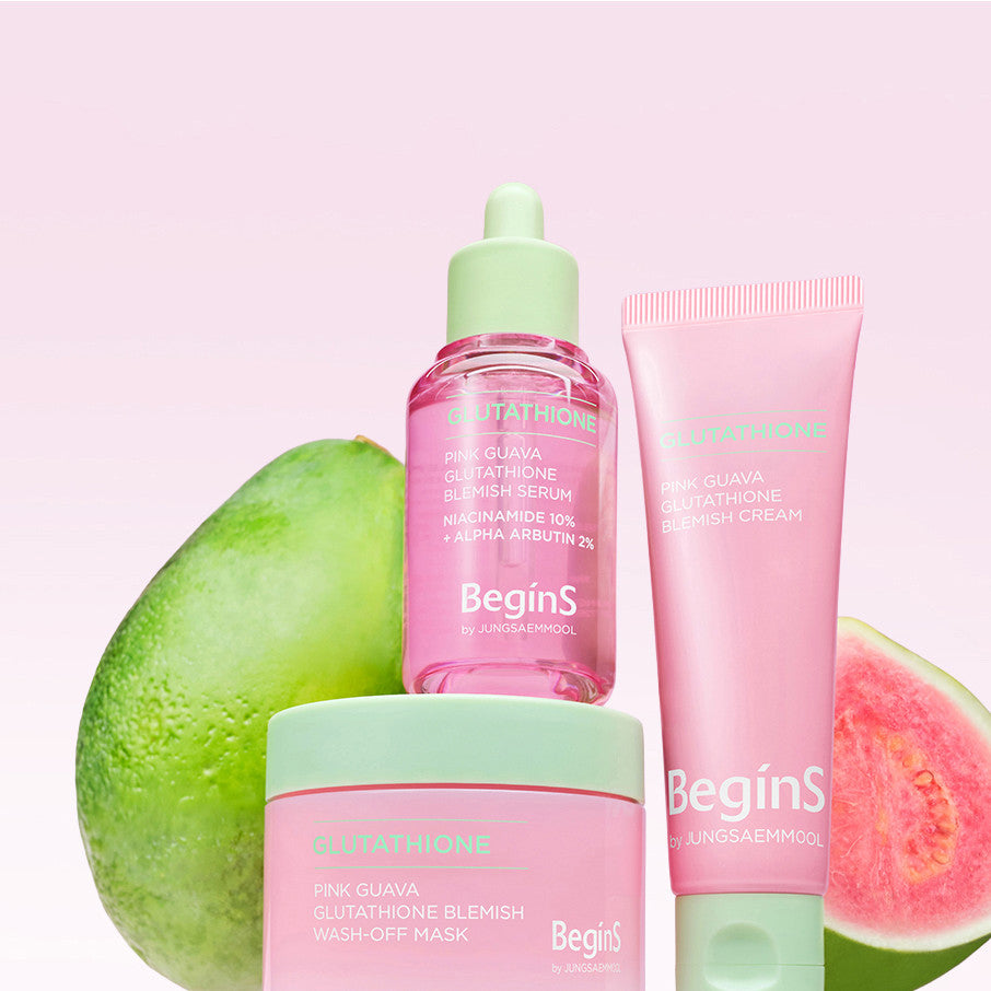 Begins by JUNGSAEMMOOL Pink Guava Glutathione Blemish Serum 30ml