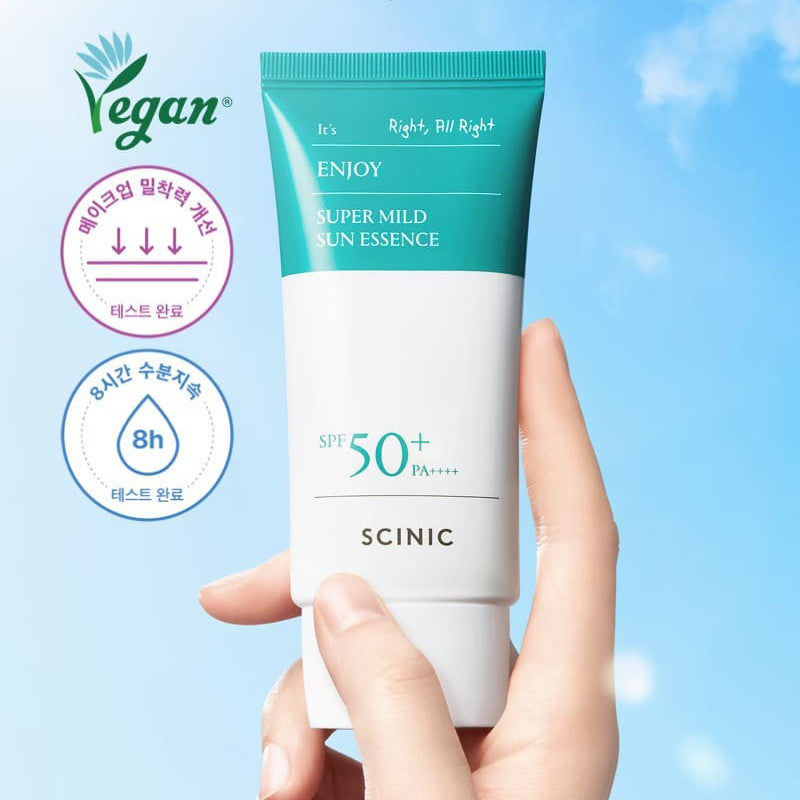 SCINIC Enjoy Super Mild Sun Essence SPF50+ PA++++ 50ml