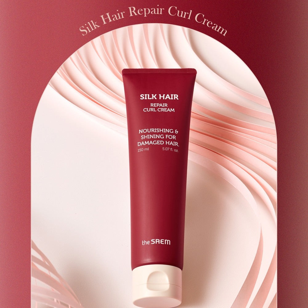 The SAEM Silk Hair Repair Curl Cream 150ml