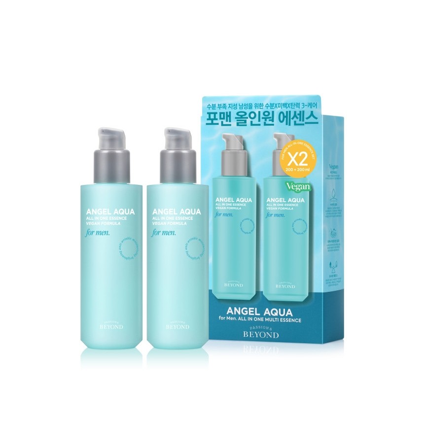 BEYOND Angel Aqua For Men All-In-One Essence 200ml +200ml