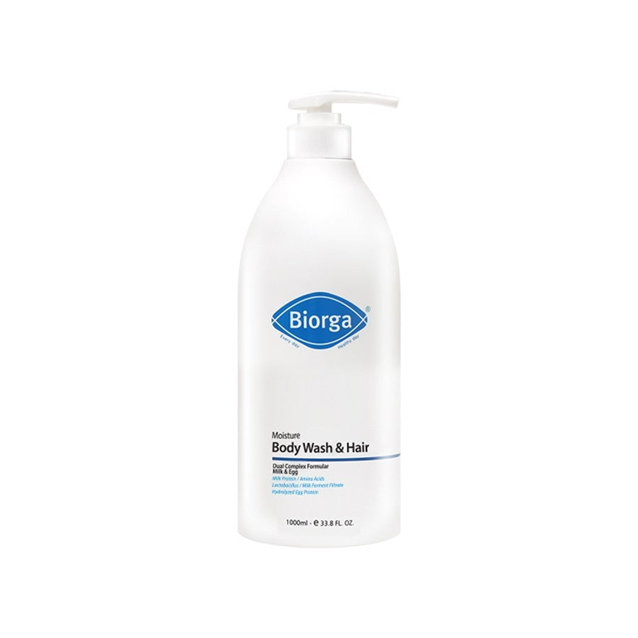 Biorga Moisture Hair & Body Cleanser (Dry, Normal) 1000ml