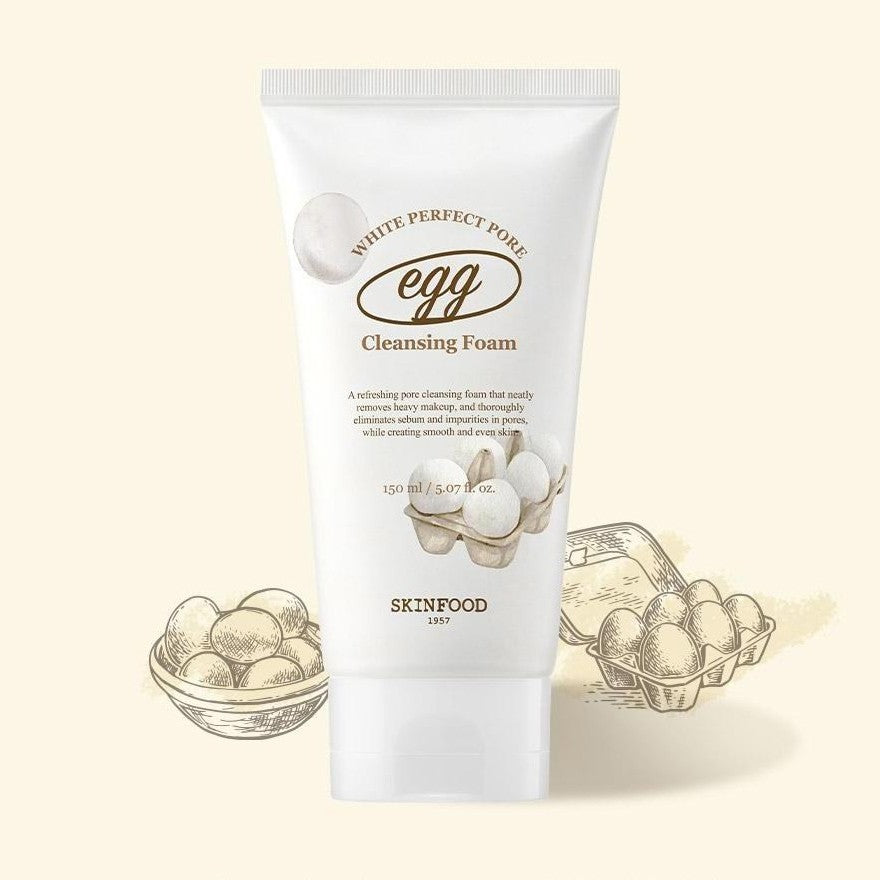 Skinfood Egg White Perfect Pore Cleansing Foam 150ml