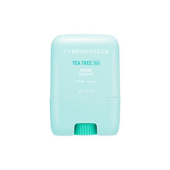 BRING GREEN Tea Tree Cica Cooling Sun Stick 22g / SPF50+ PA++++