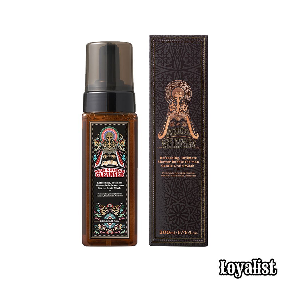 Loyalist Men's Fresh Menthol Cooling Male Genital Cleanser 200ml