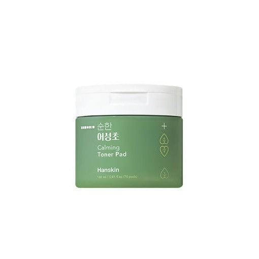 Hanskin Soonhan Houttuynia Calming Toner Pad 120ml/60pads
